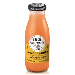 Bracia Sadownicy sok tłoczony 250 ml jabłko-marchew